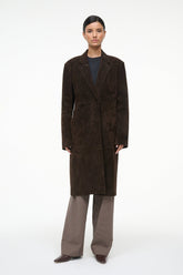 SABINE SUEDE JACKET | ESPRESSO