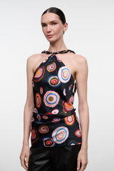CHARLI SILK TOP | MILLEFIORE 2.0