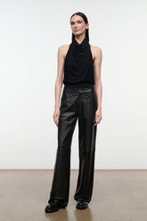 GUS LEATHER PANT | BLACK