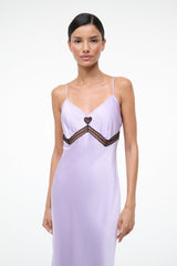 TERRA SILK DRESS | WISTERIA