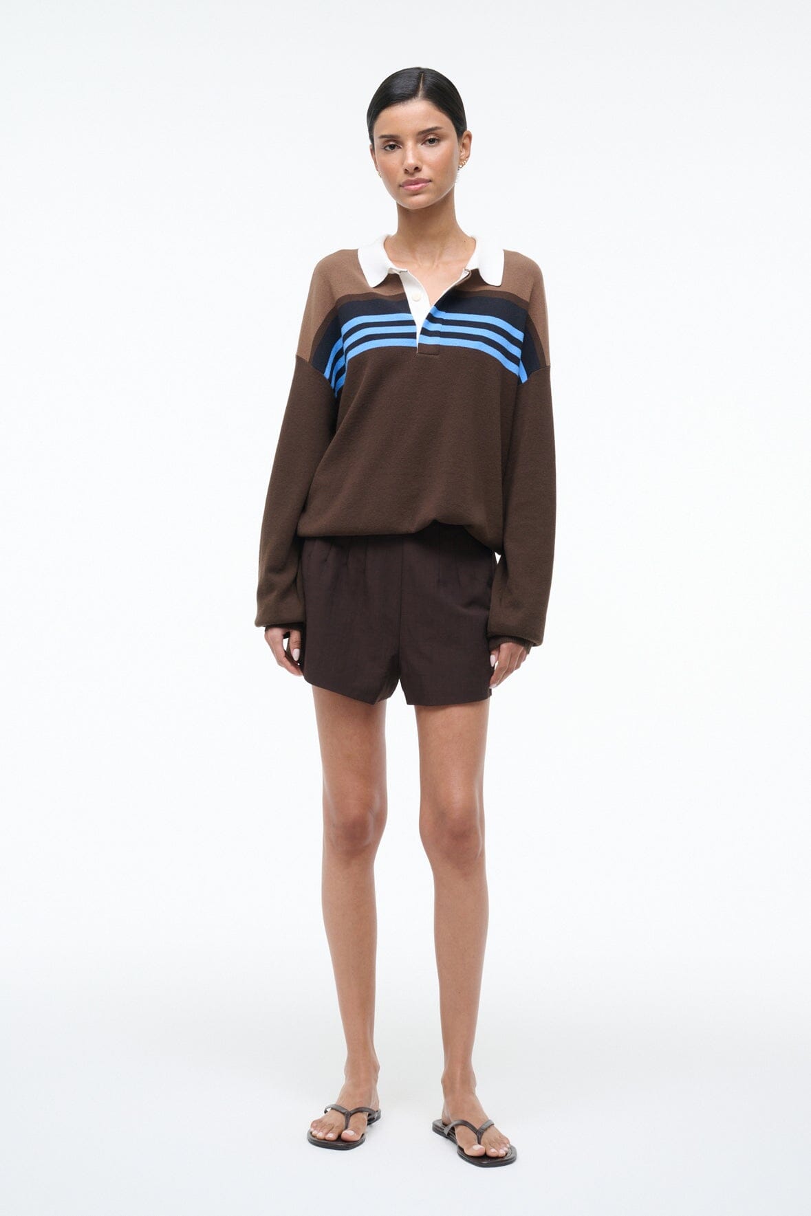 SAIL TOP | EARTH MULTI STRIPE