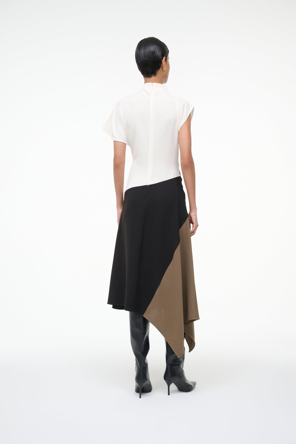 DAVINA DRESS | BLACK MULTI