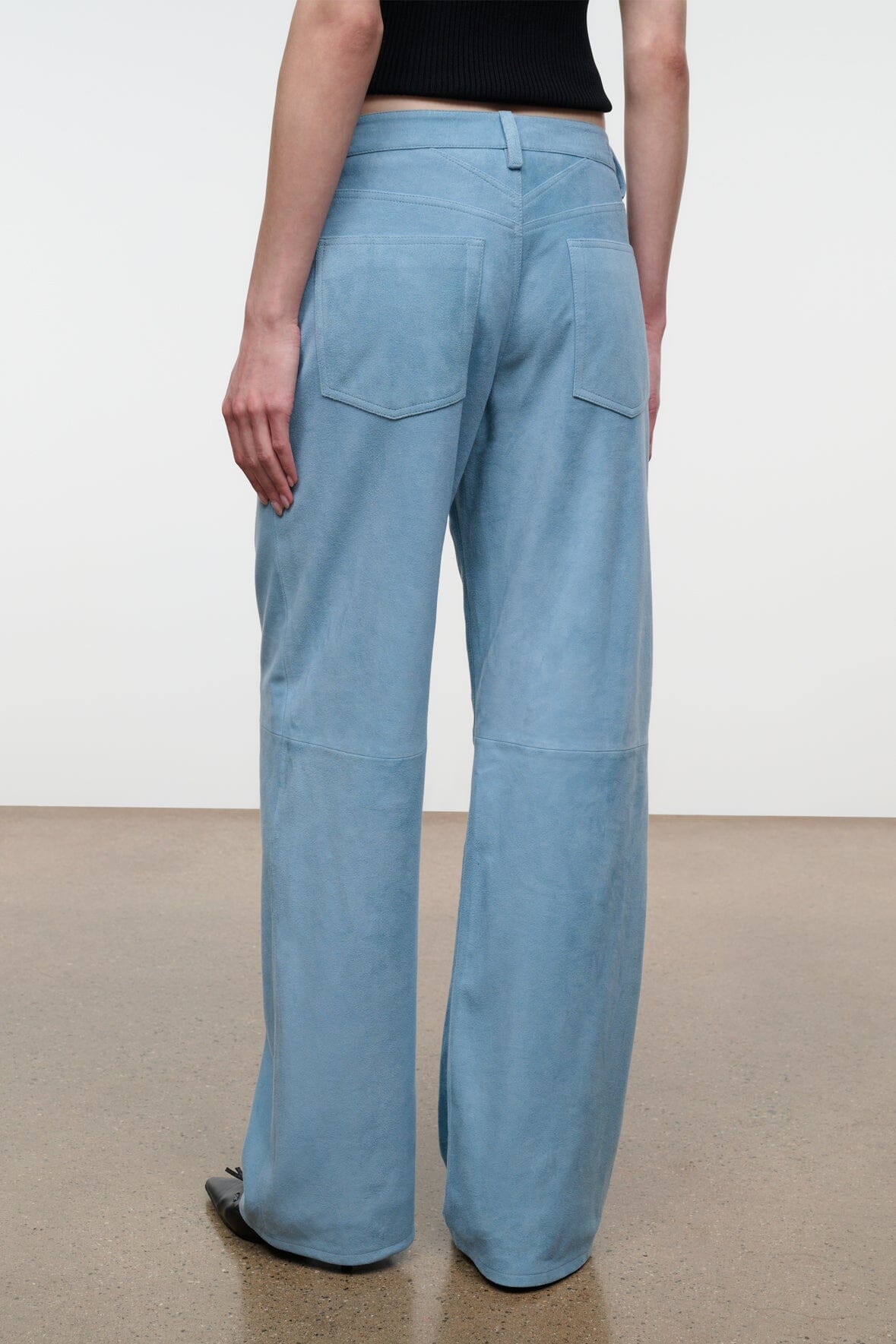 GUS SUEDE PANT | SKY