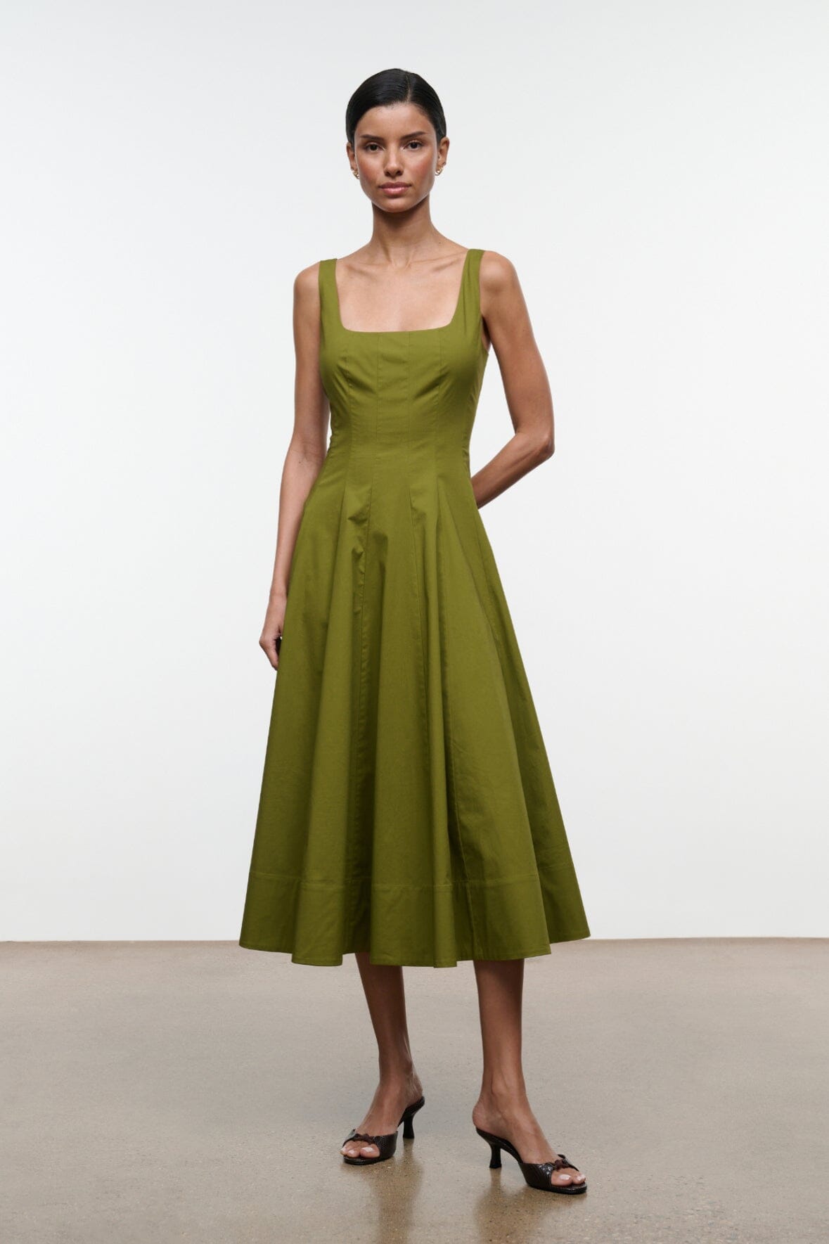 WELLS DRESS | PEAR