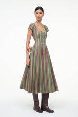 SHORT SLEEVE WELLS DRESS | TRAILBLAZER STRIPE