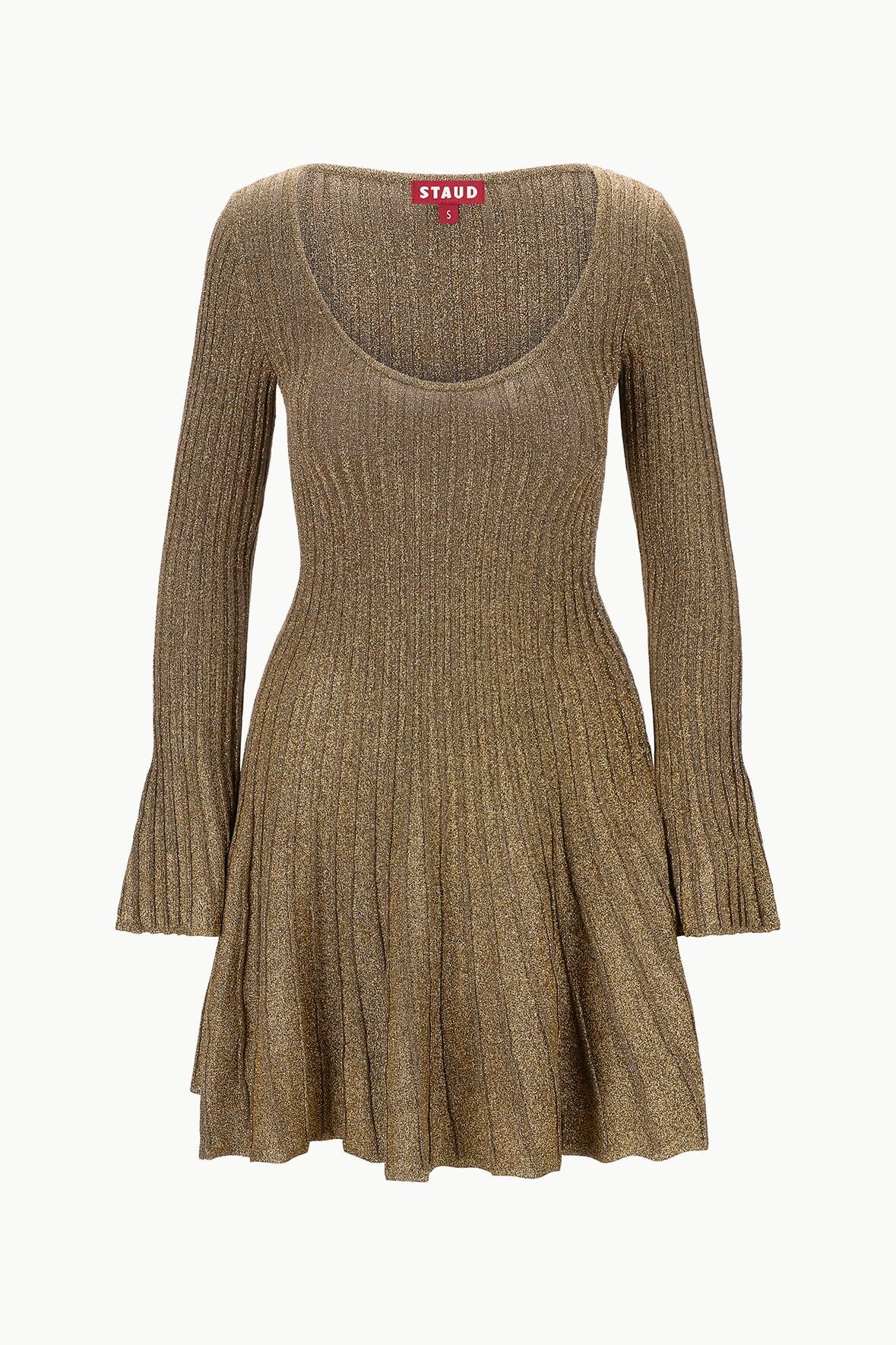 RAQUEL DRESS | METALLIC GOLD