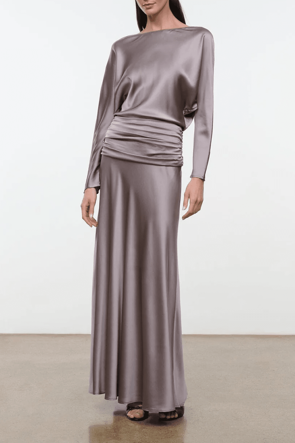 FREDA SILK DRESS | ZINC