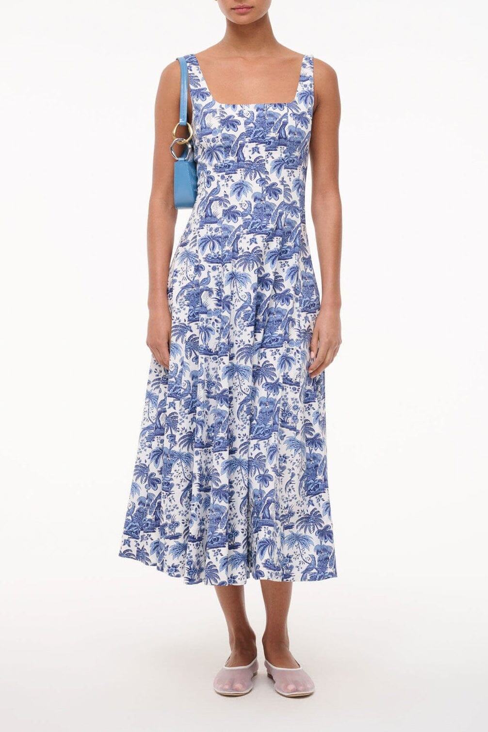 WELLS DRESS | BLUE TOILE